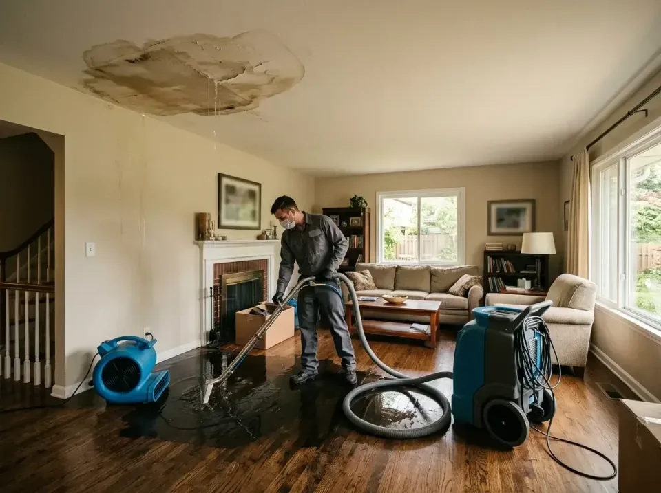 attic-pipe-burst-ceiling-drip-008 — frequently asked questions, Water Damage Restoration & Carpet Care in Turners Falls, MA